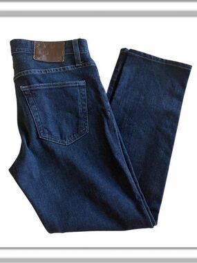 AG Tellis Modern Slim Jeans Dark Wash Size 32x30 (Altered) Stretch 32” Waist